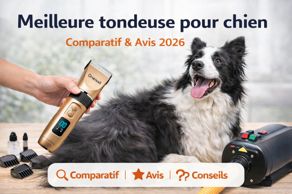 meilleur tondeuse pour chien
