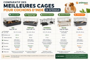 Comparatif des Meilleures Cages pour Cochons d'Inde en Intérieur