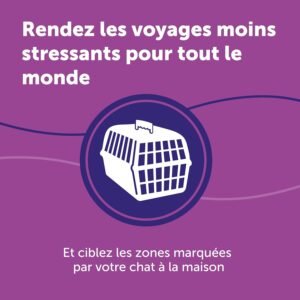 spray anti stress chat FELIWAY Classic pour transport et zones marquées à la maison