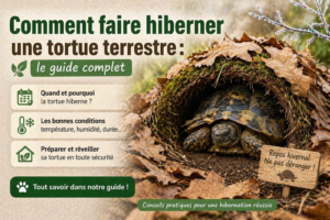 comment faire hiberner une tortue terrestre guide complet avec tortue en hibernation dans un environnement naturel sécurisé