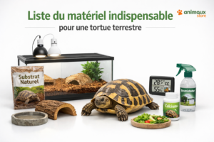matériel indispensable pour une tortue terrestre