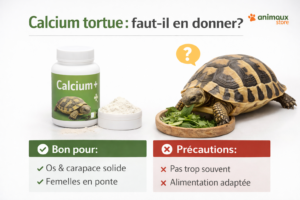 Calcium tortue