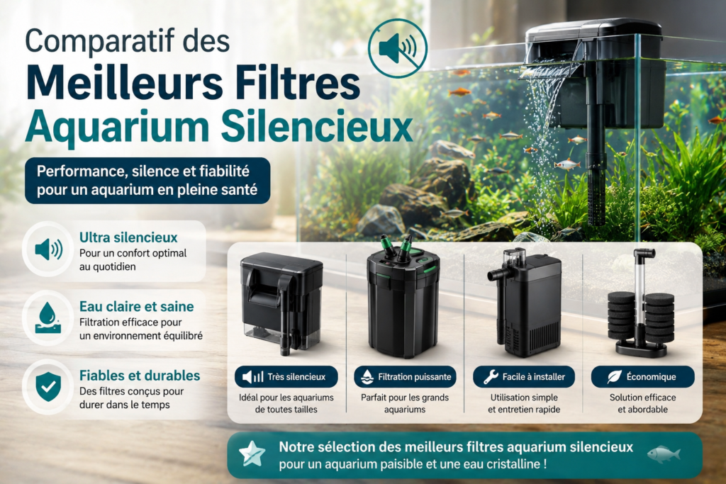Filtres Aquarium Silencieux