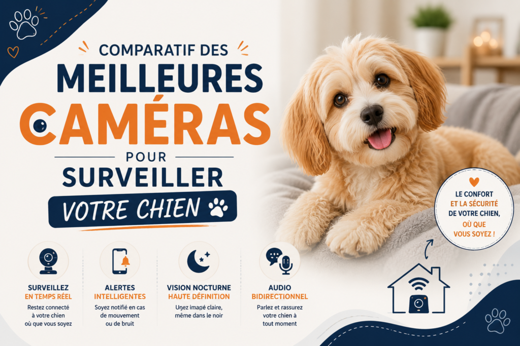 Caméras pour Surveiller Votre Chien