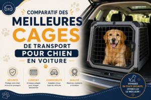 Cages de Transport pour Chien en Voiture